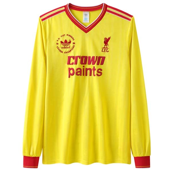 Tailandia Camiseta Liverpool Tercera ML Retro 1986